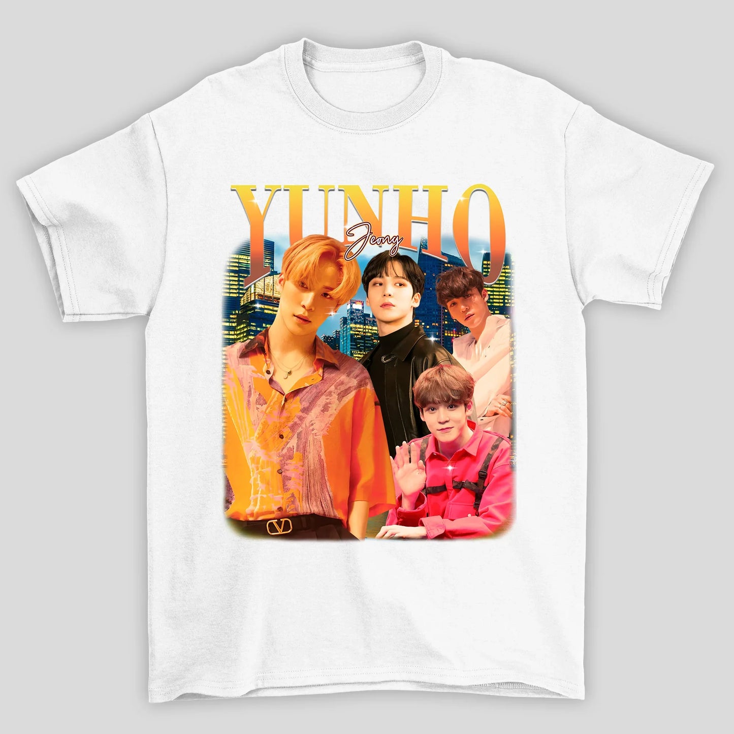 Camiseta Básica Ateez Yunho Graphic