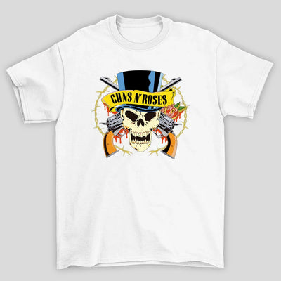 Camiseta Básica Guns N' Roses Rock Style