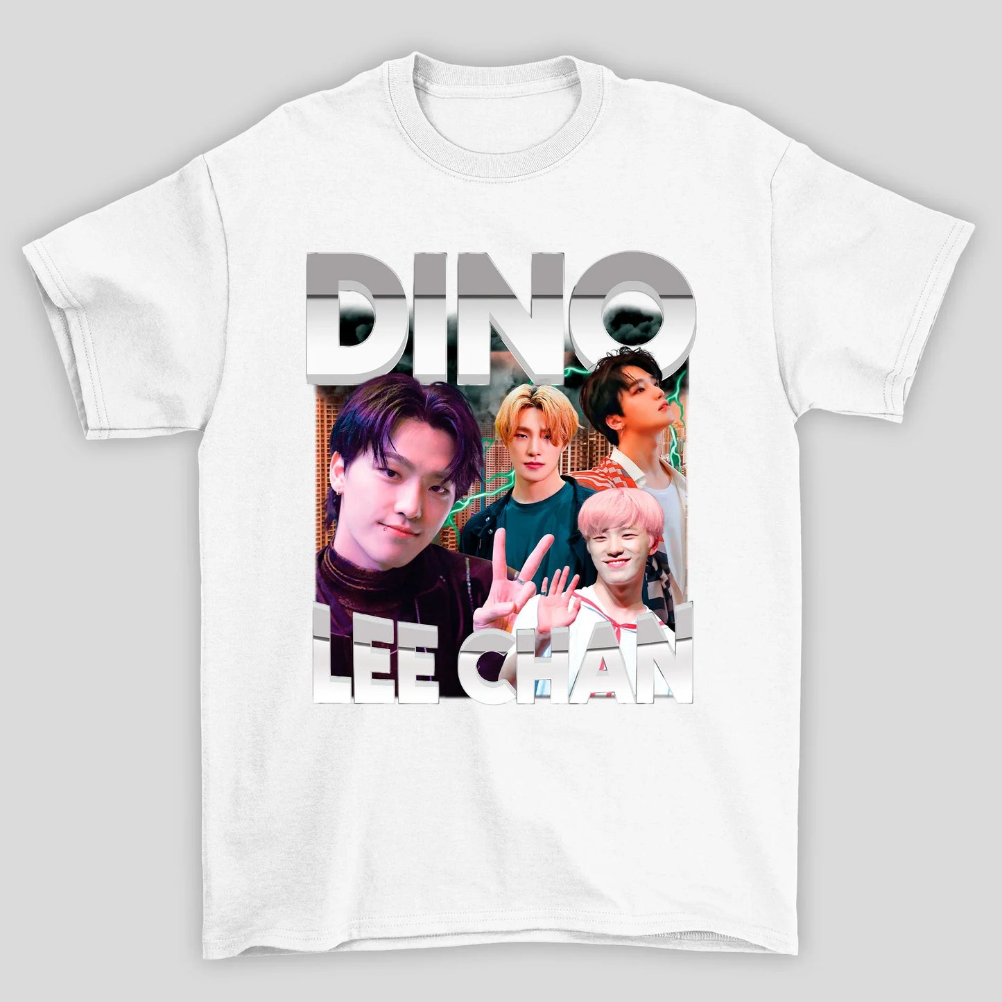 Camiseta Básica Seventeen Dino