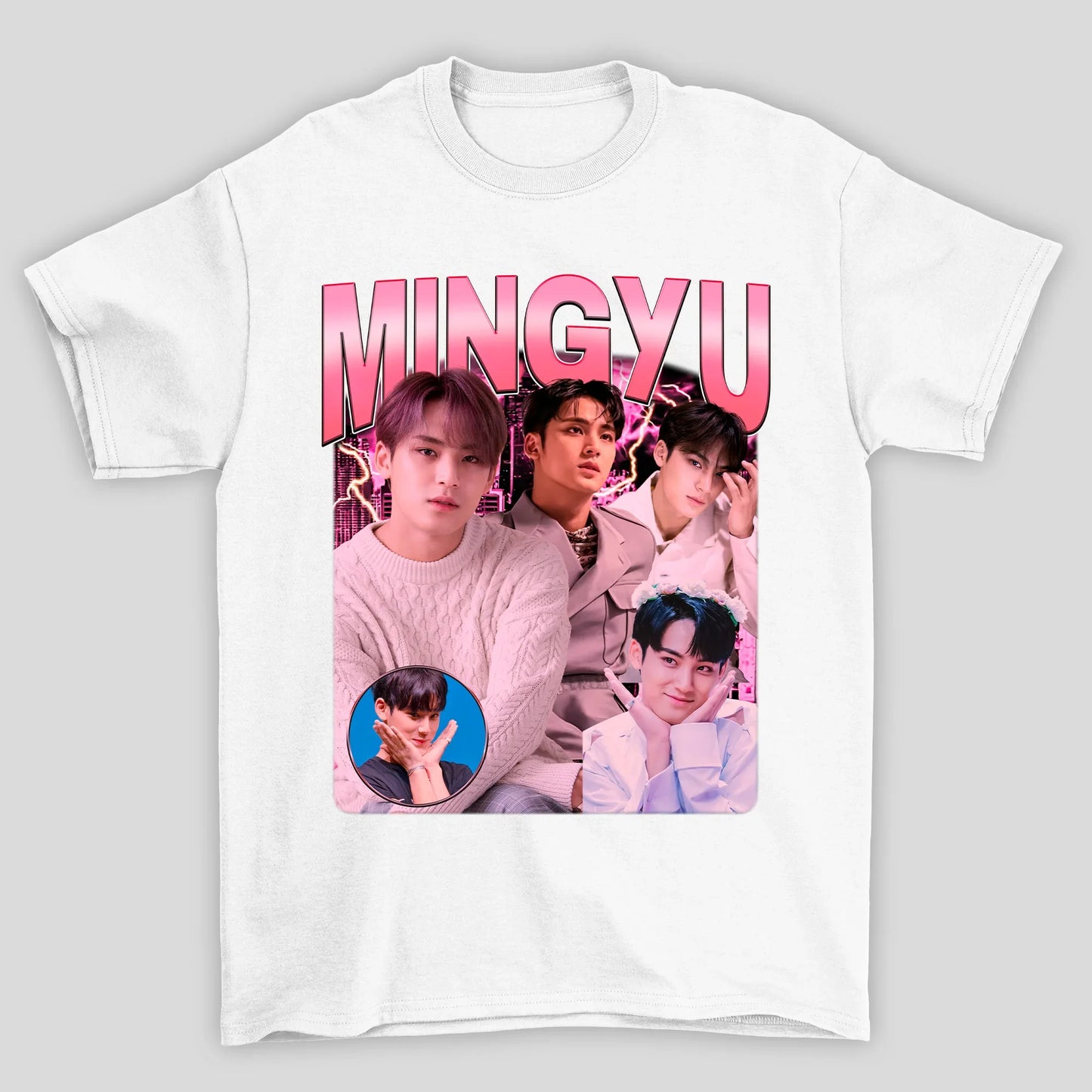 Camiseta Básica Seventeen Mingyu