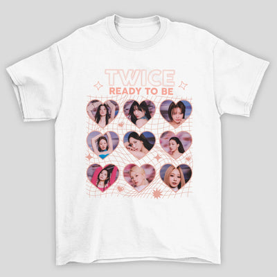 Camiseta Básica Twice Collab Graphic