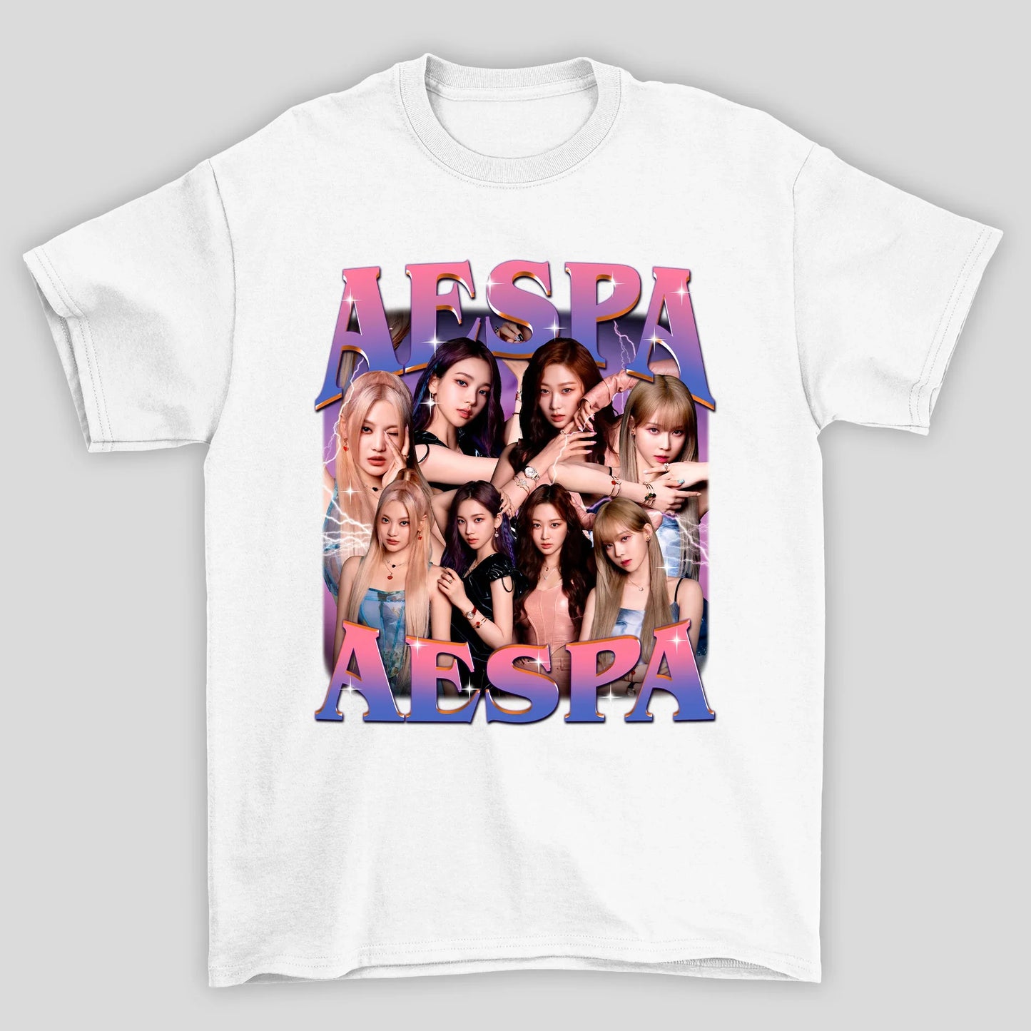 Camiseta Básica Aespa Retro