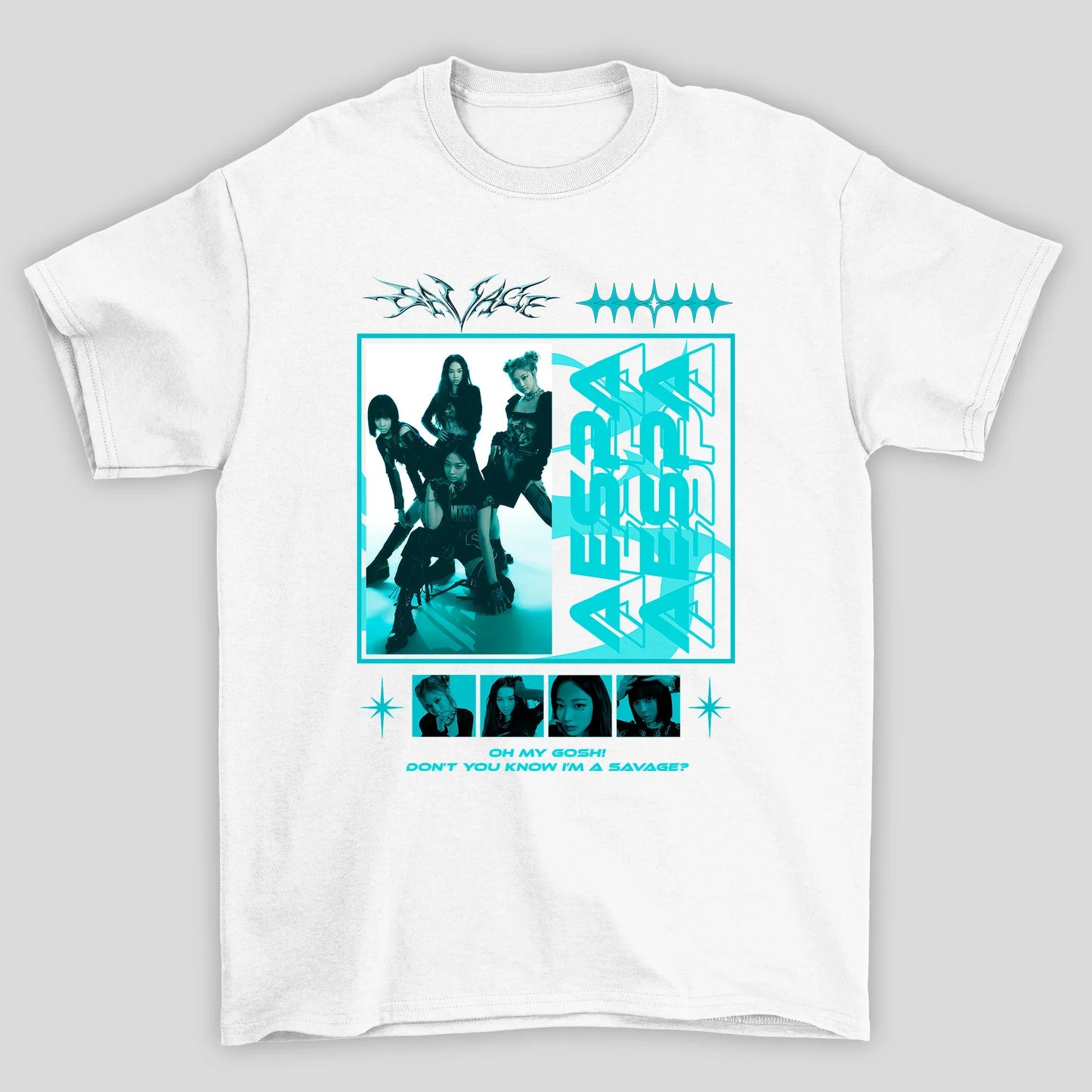 Camiseta Básica Aespa Savage