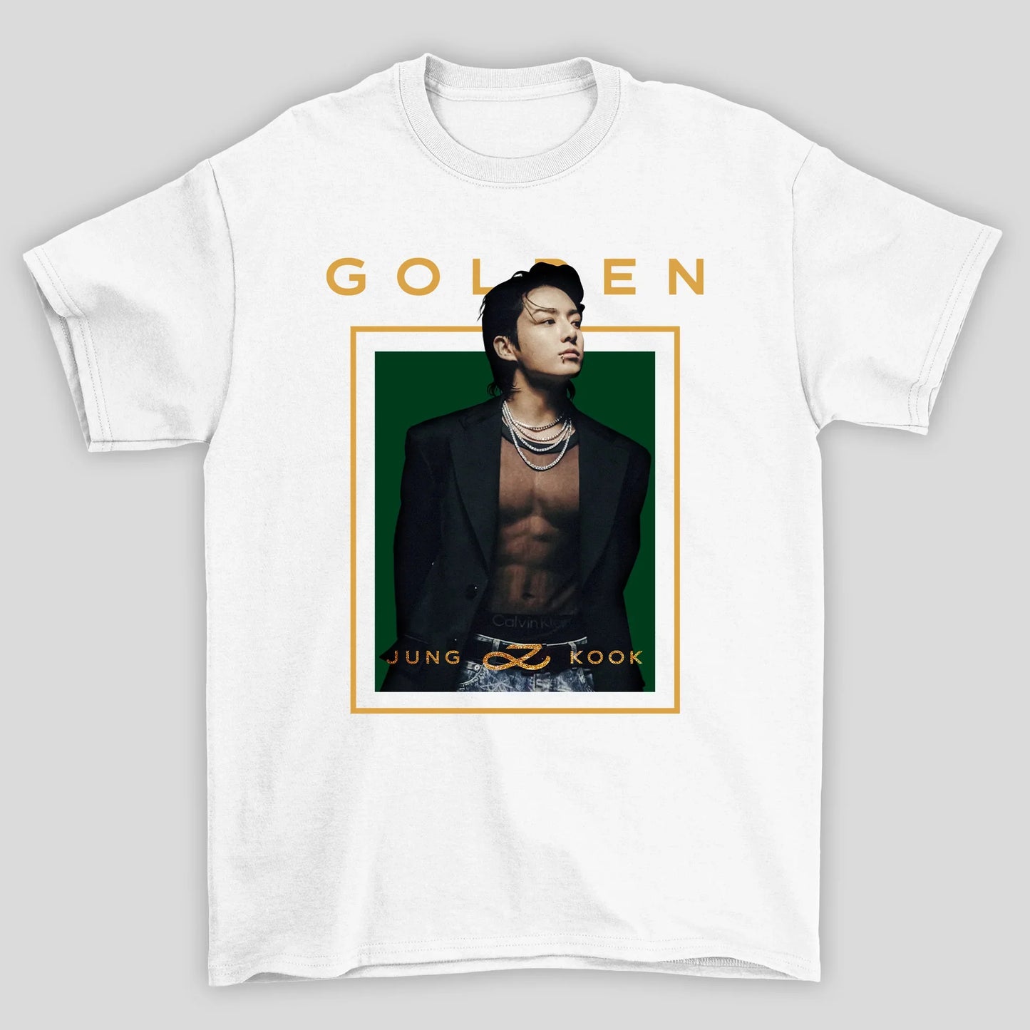 Camiseta Básica BTS Jungkook Kpop Merch