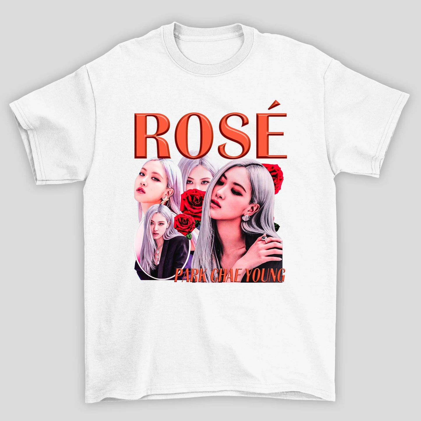 Camiseta Básica Blackpink Rose