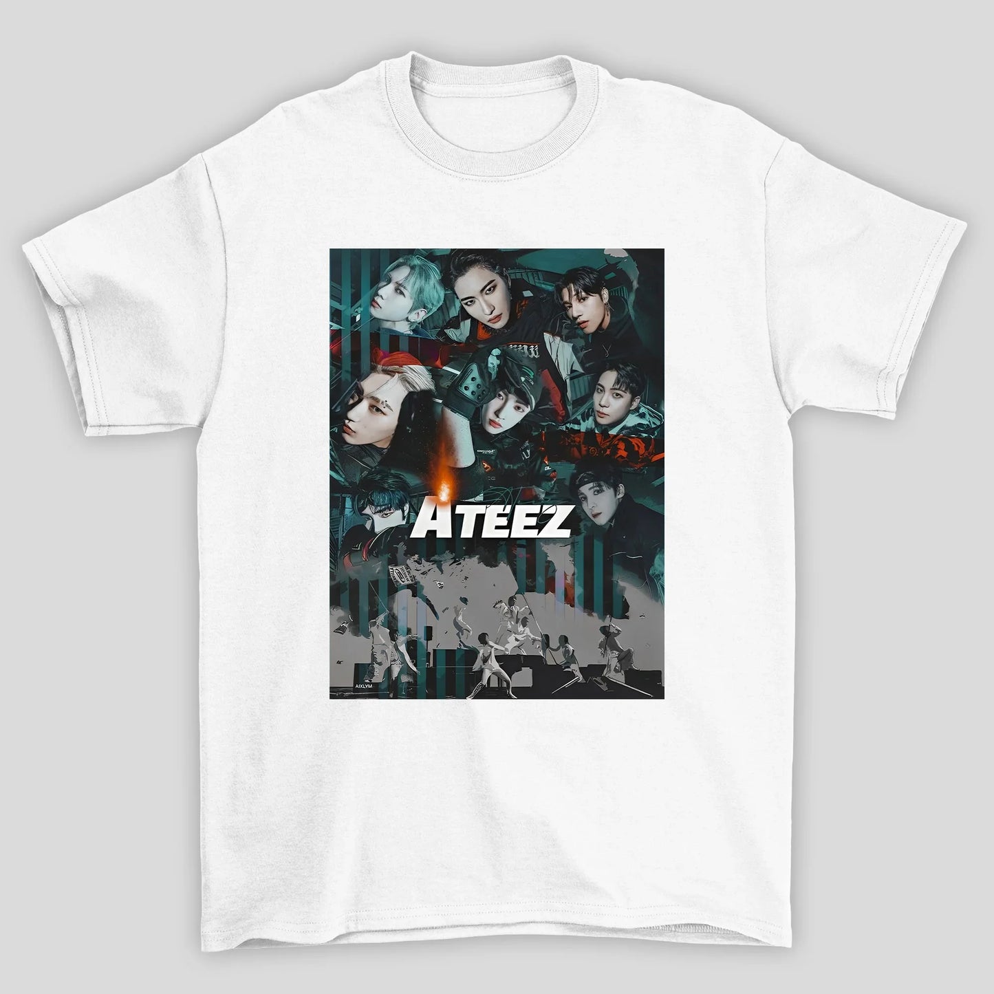 Camiseta Básica Ateez Kpop