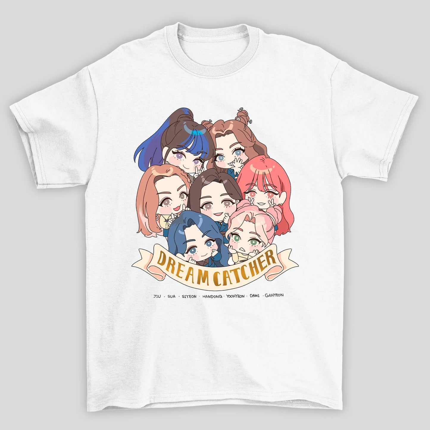 Camiseta Básica Dreamcatcher Chibi Style