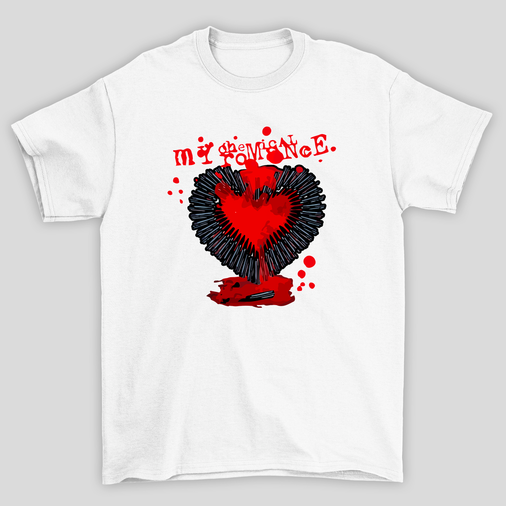 Camiseta Básica My Chemical Romance Smoking Gun