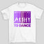 Camiseta Básica BTS Permission To Dance- branco