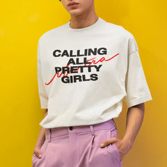 Camiseta Básica Jennie Calling All Pretty Girls