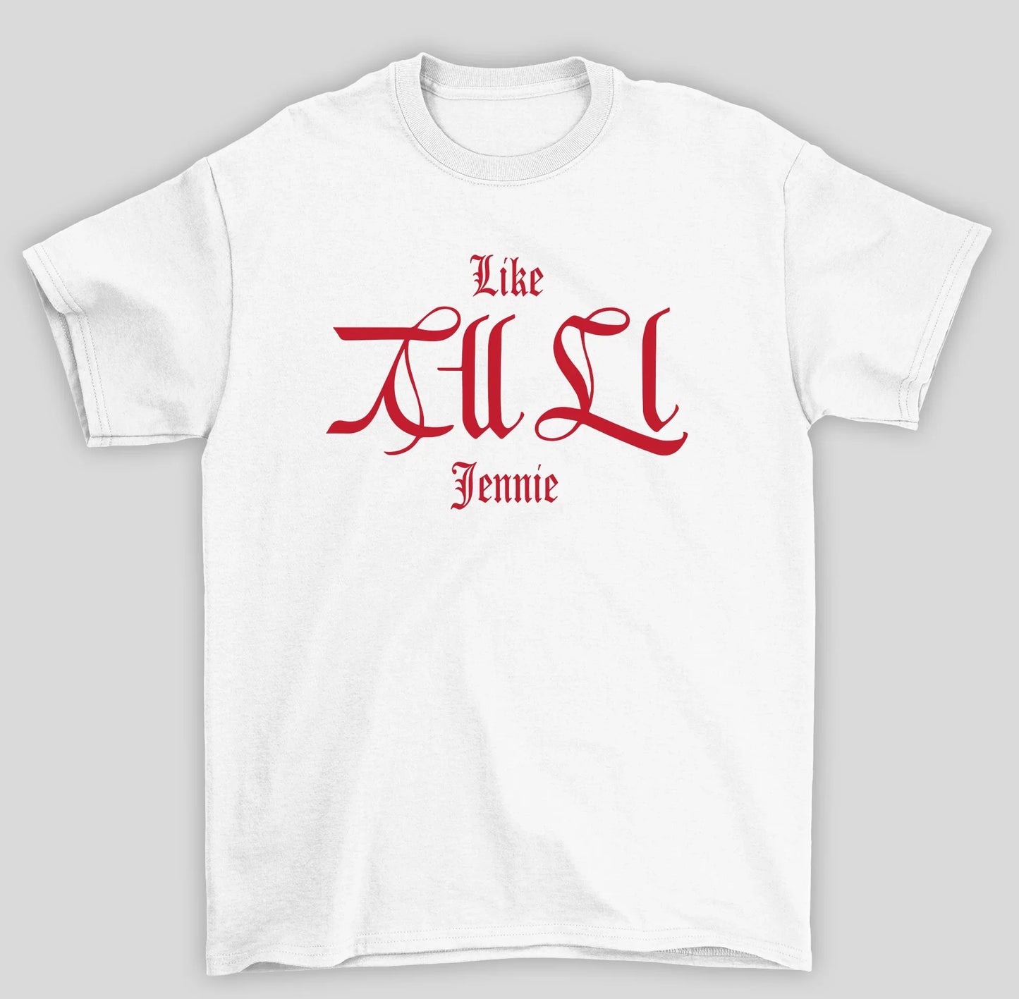 Camiseta Básica Ruby Like Jennie