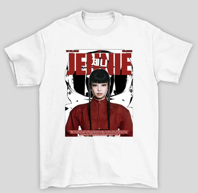 Camiseta Básica Jennie Ruby Red