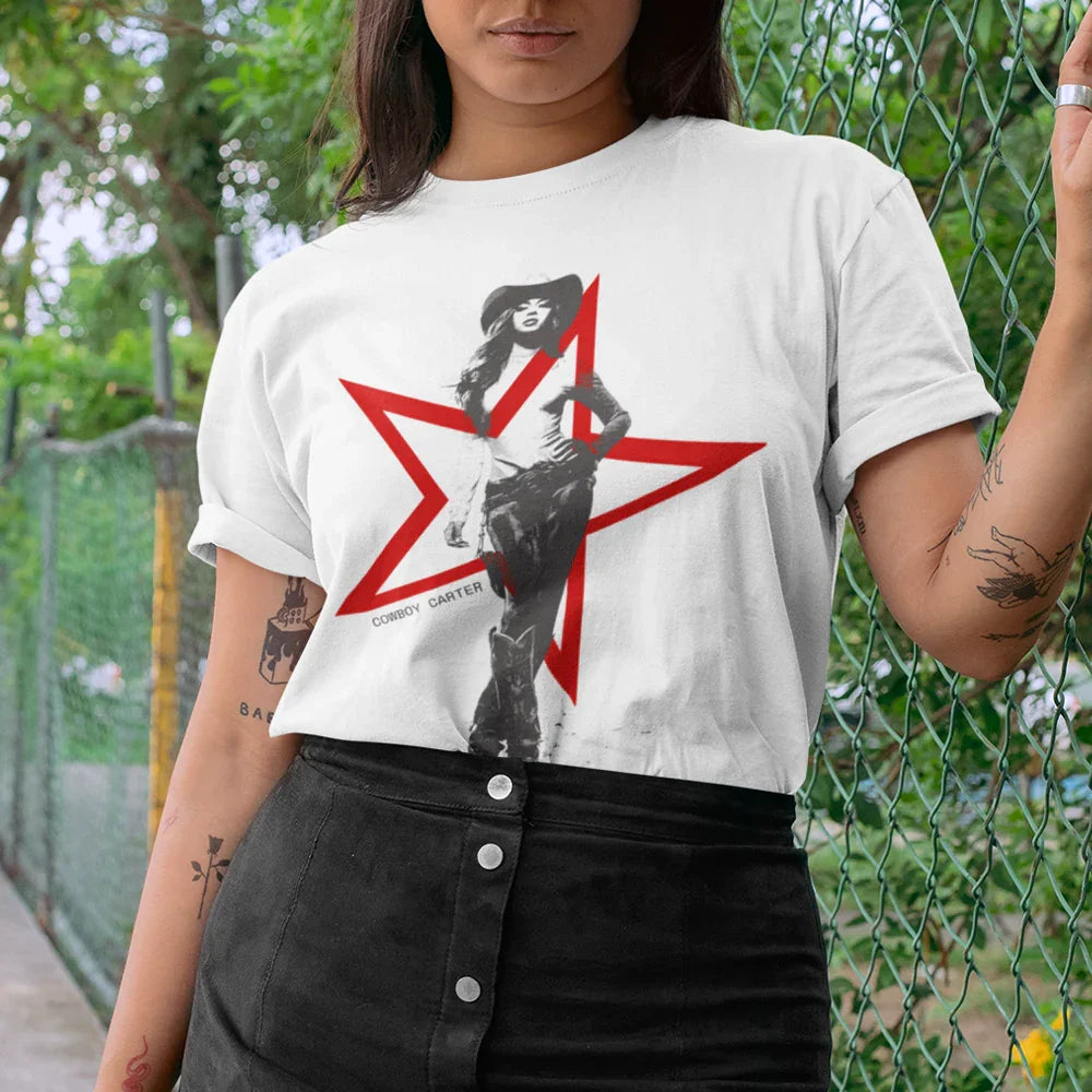 Camiseta Básica Beyonce Estrela