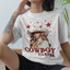 Camiseta Básica Beyonce Cowboy Estrelas