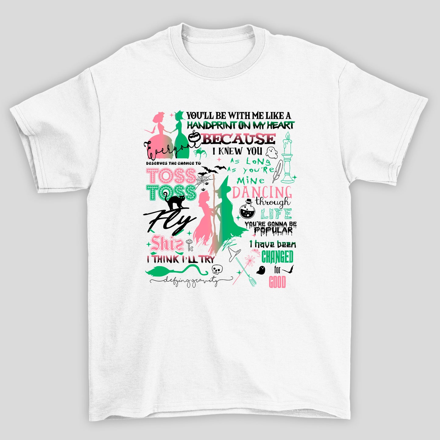 Camiseta Básica Wicked Letters