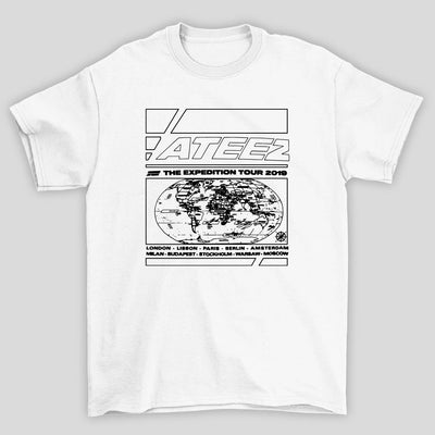 Camiseta Básica Ateez Expedition Tour