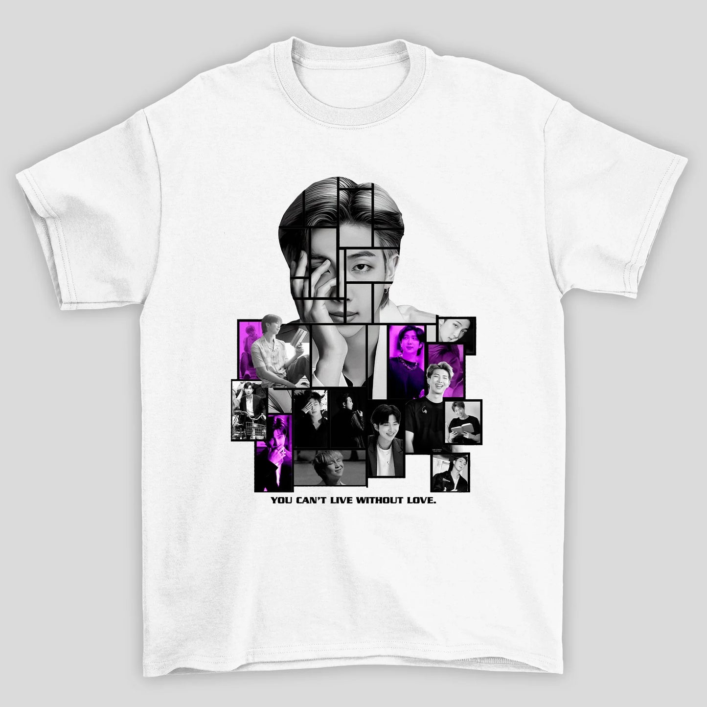 Camiseta Básica BTS RM Y.C.L.W.L