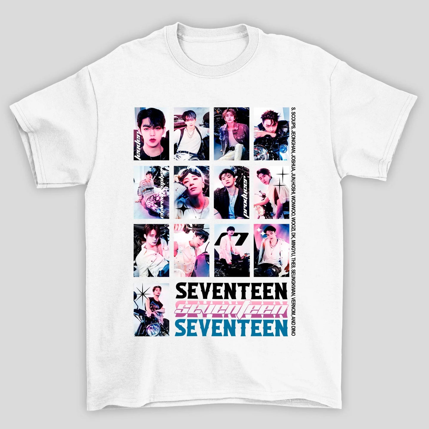 Camiseta Básica Seventeen Be The Sun Tour