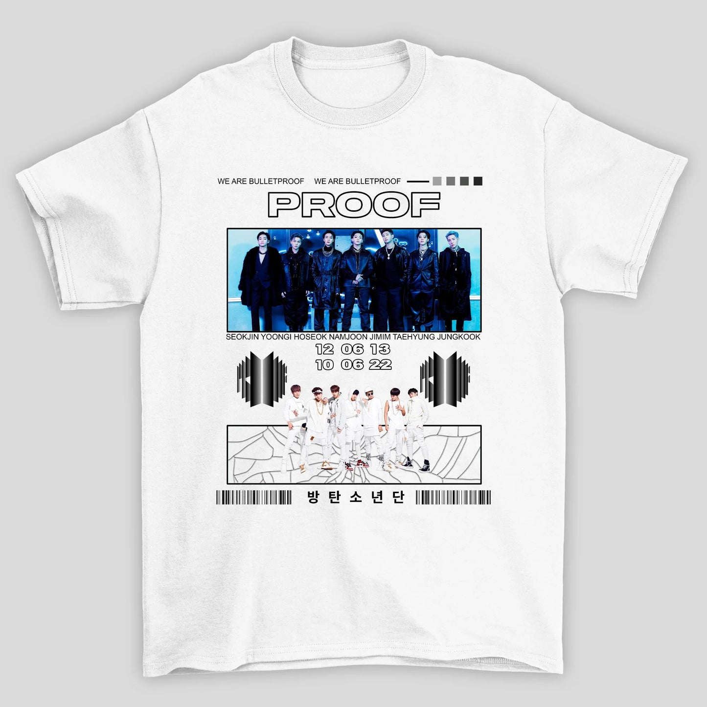 Camiseta Básica BTS Proof