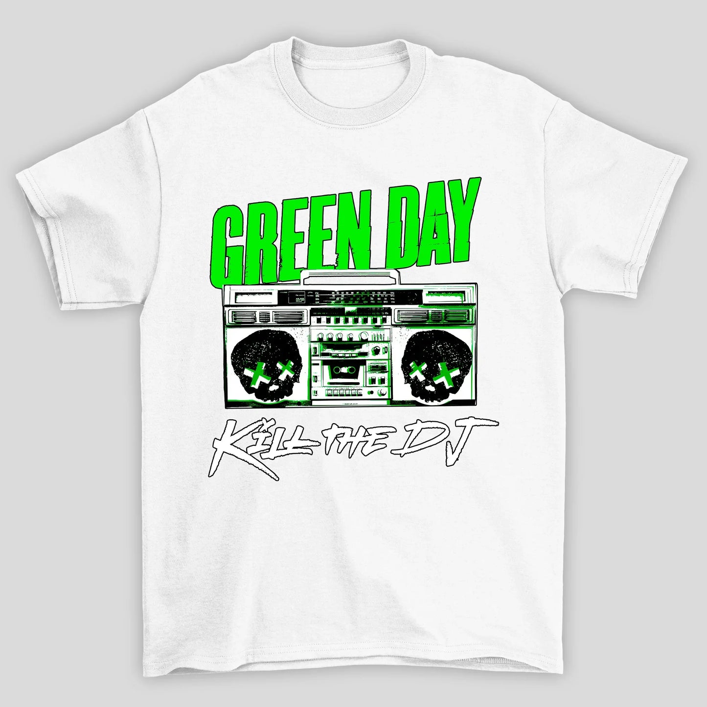 Camiseta Básica Kill The Dj Radio Green Day