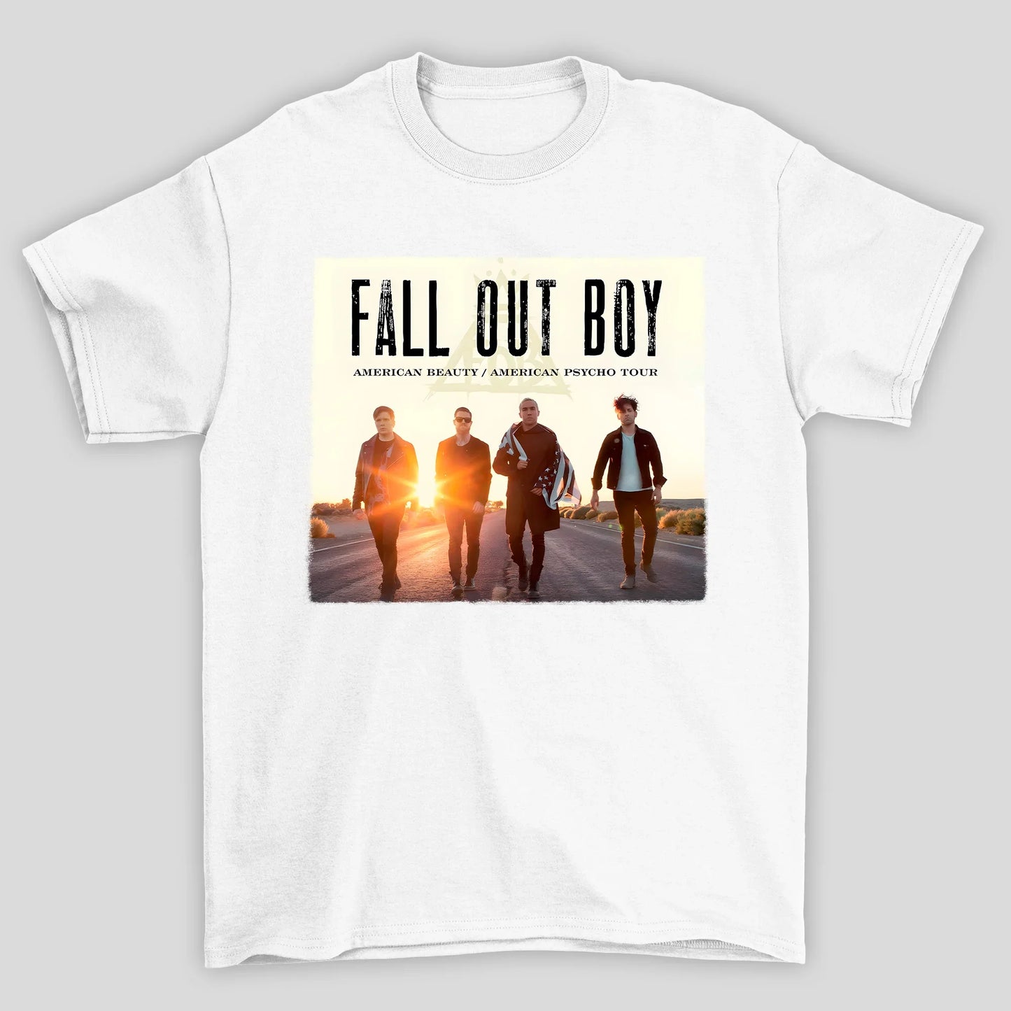 Camiseta Básica American Beauty Fall Out Boy