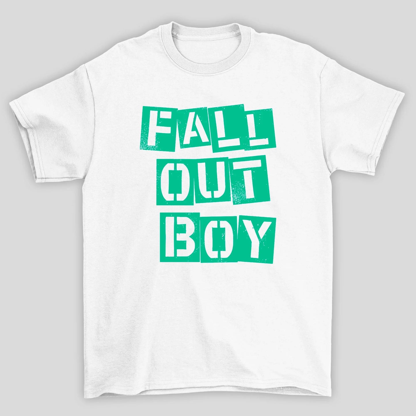 Camiseta Básica  Verde Fall Out Boy