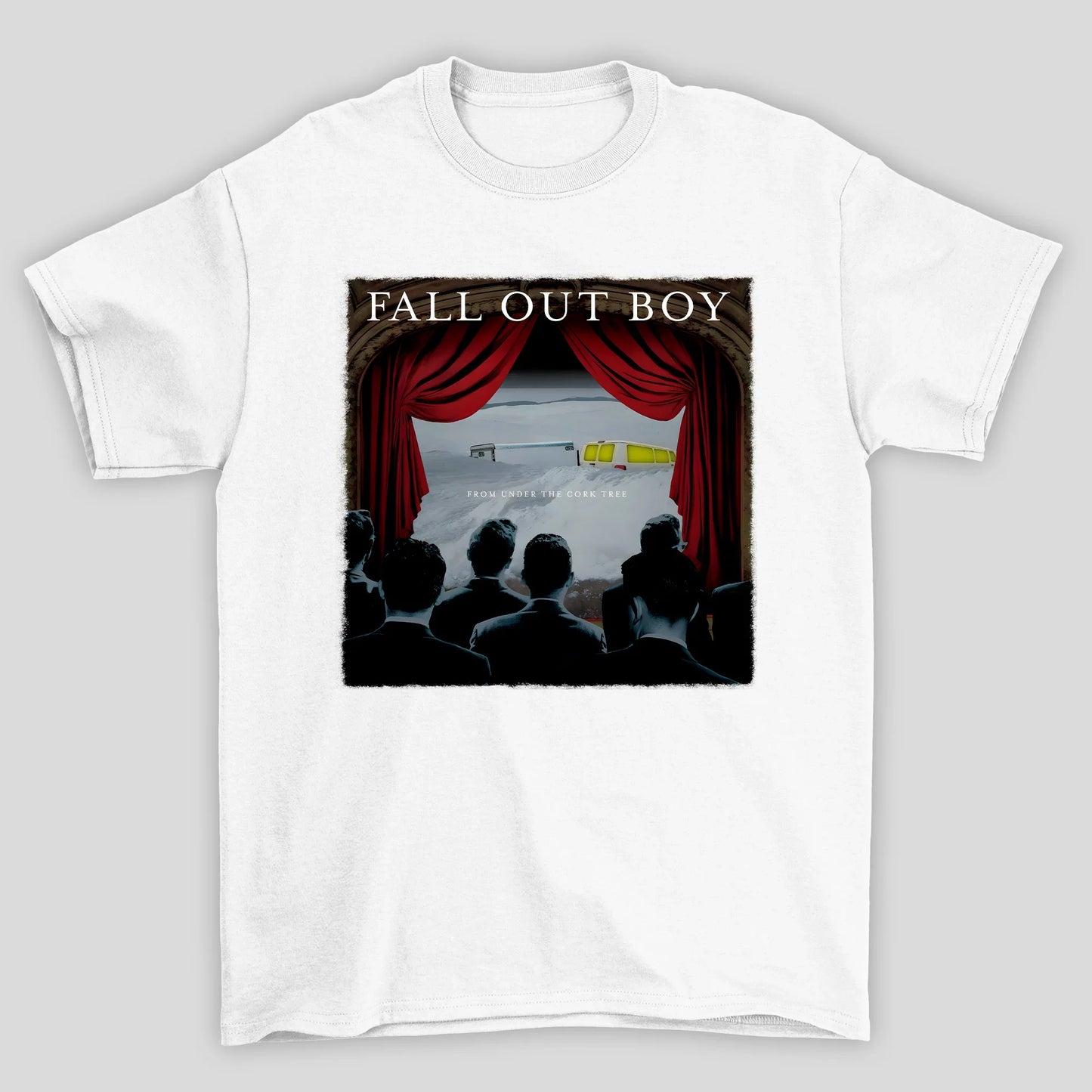 Camiseta Básica Under The Cork Album Fall Out Boy