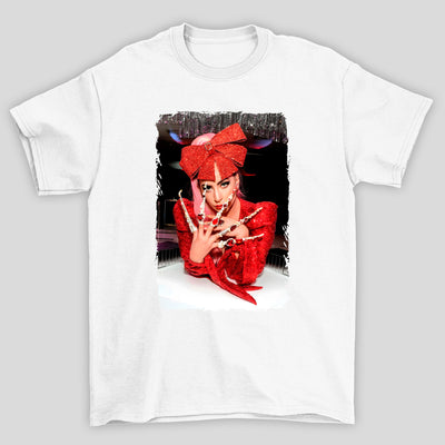 Camiseta Básica Christmas Lady Gaga