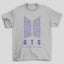 Camiseta Básica BTS Logo Purple