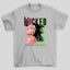Camiseta Básica Ariana Grande Wicked Changed For Good- cinza