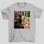 Camiseta Básica Ariana Grande Wicked Movie Collab- cinza