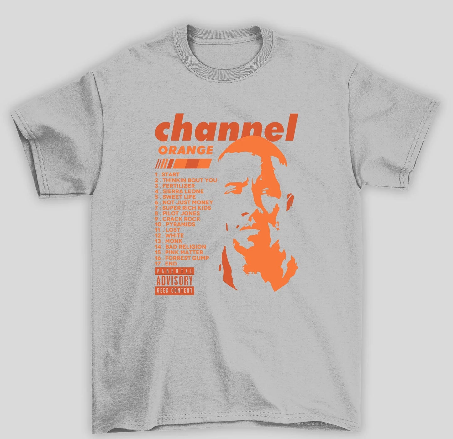 Camiseta Básica Frank Ocean Orange