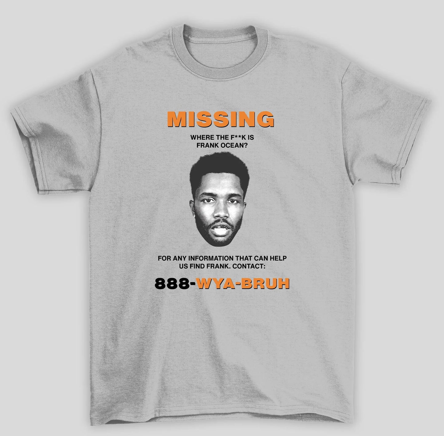 Camiseta Básica Frank Ocean Missing
