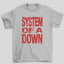 Camiseta Básica System Of A Down Red