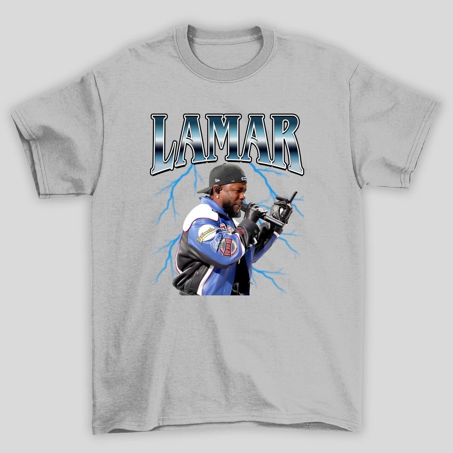 Camiseta Básica Kendrick Lamar Lightning