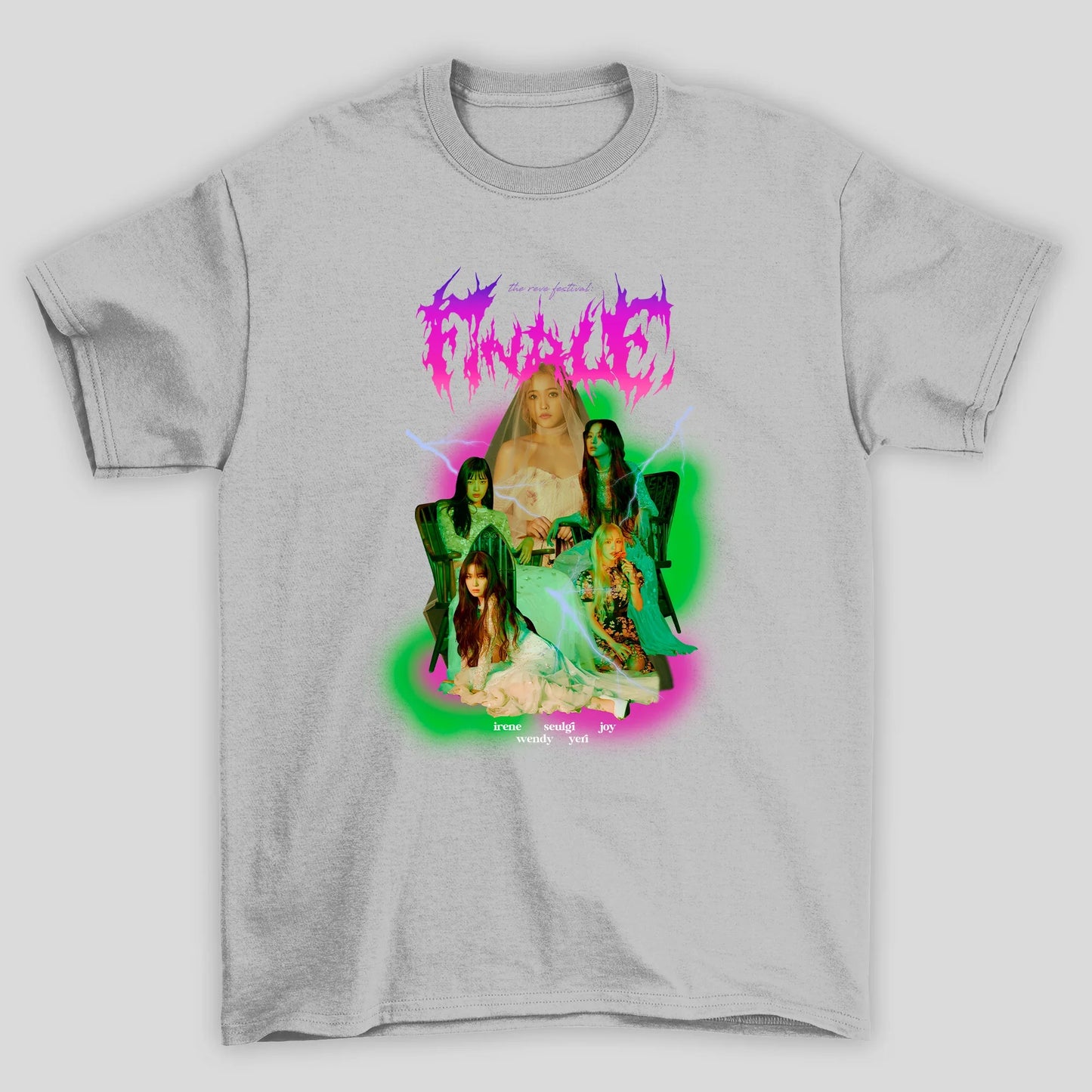 Camiseta Básica Red Velvet Finale