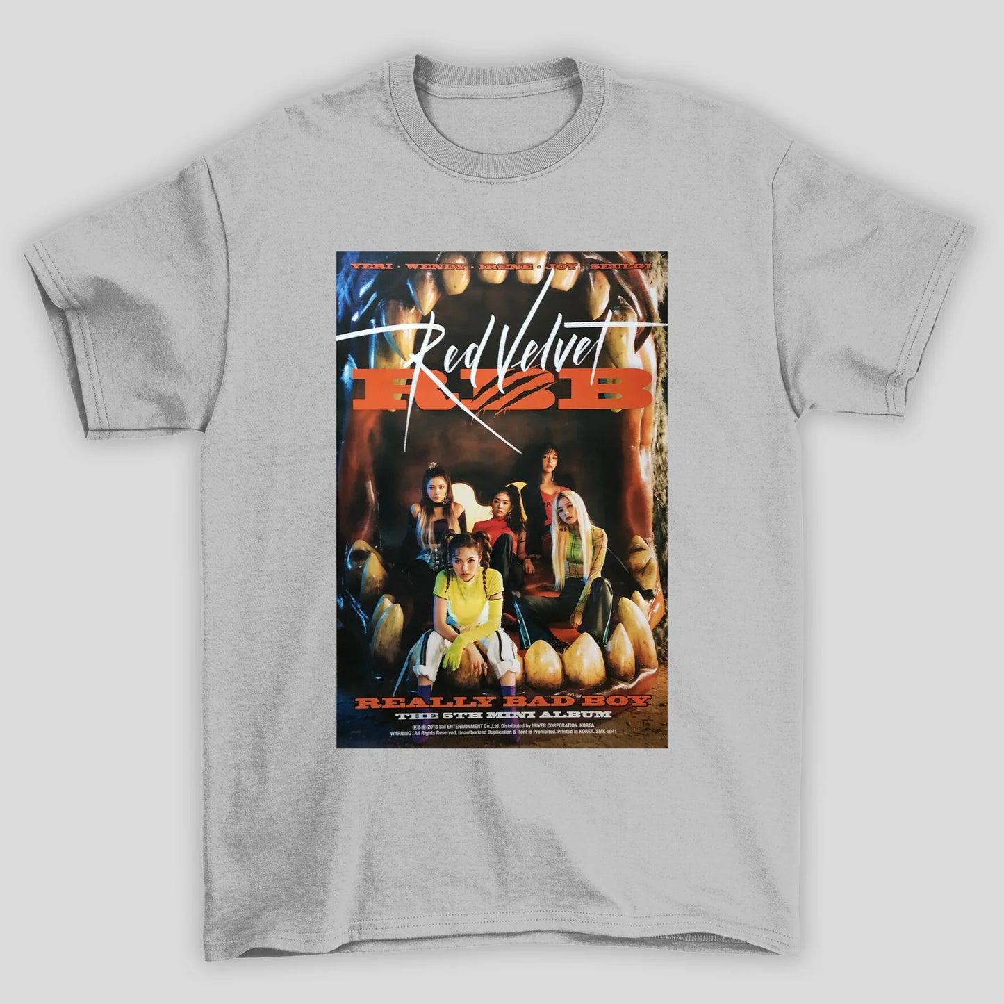 Camiseta Básica Red Velvet Really Bad Boy