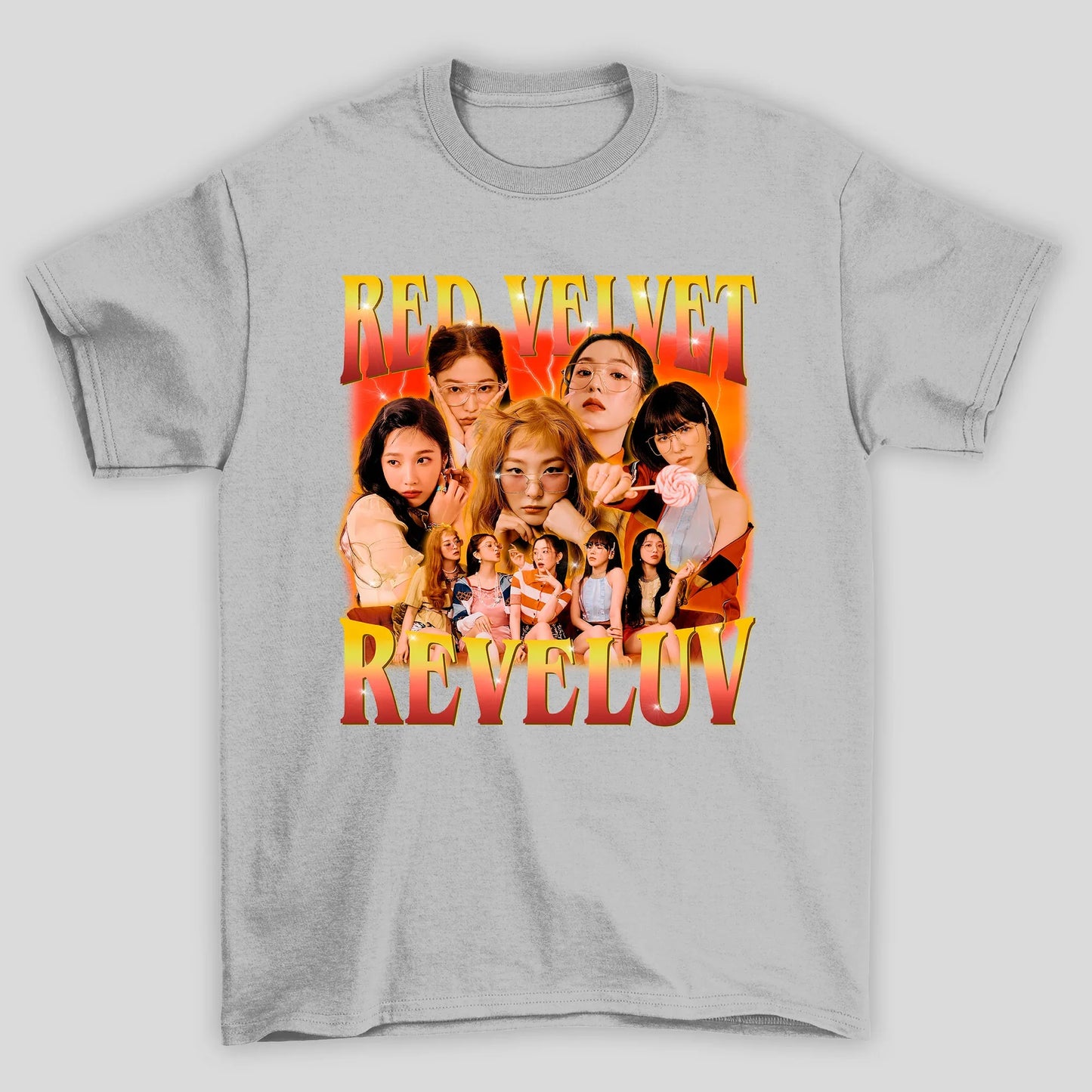 Camiseta Básica Red Velvet Retro