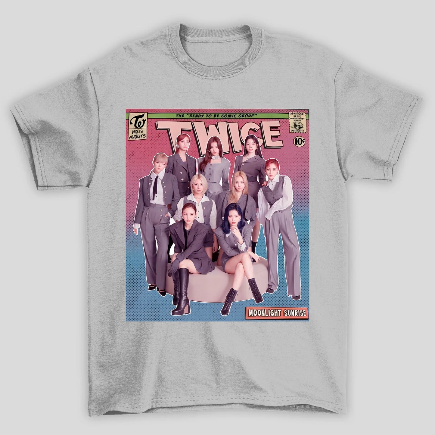 Camiseta Básica Twice Moonlight Sunrise