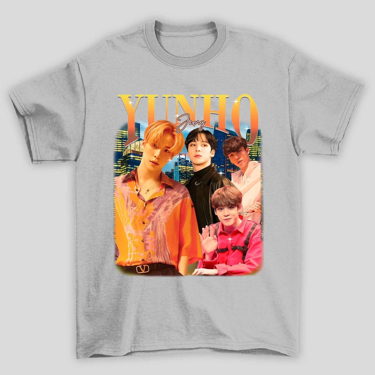 Camiseta Básica Ateez Yunho Graphic