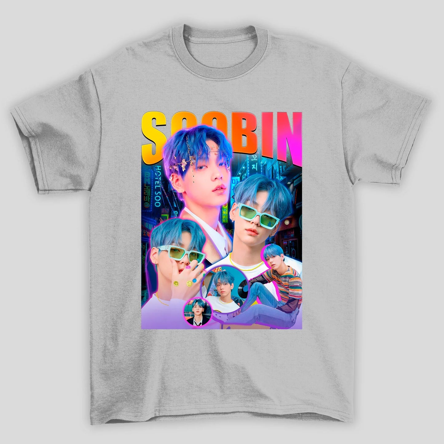 Camiseta Básica Txt Soobin Graphic