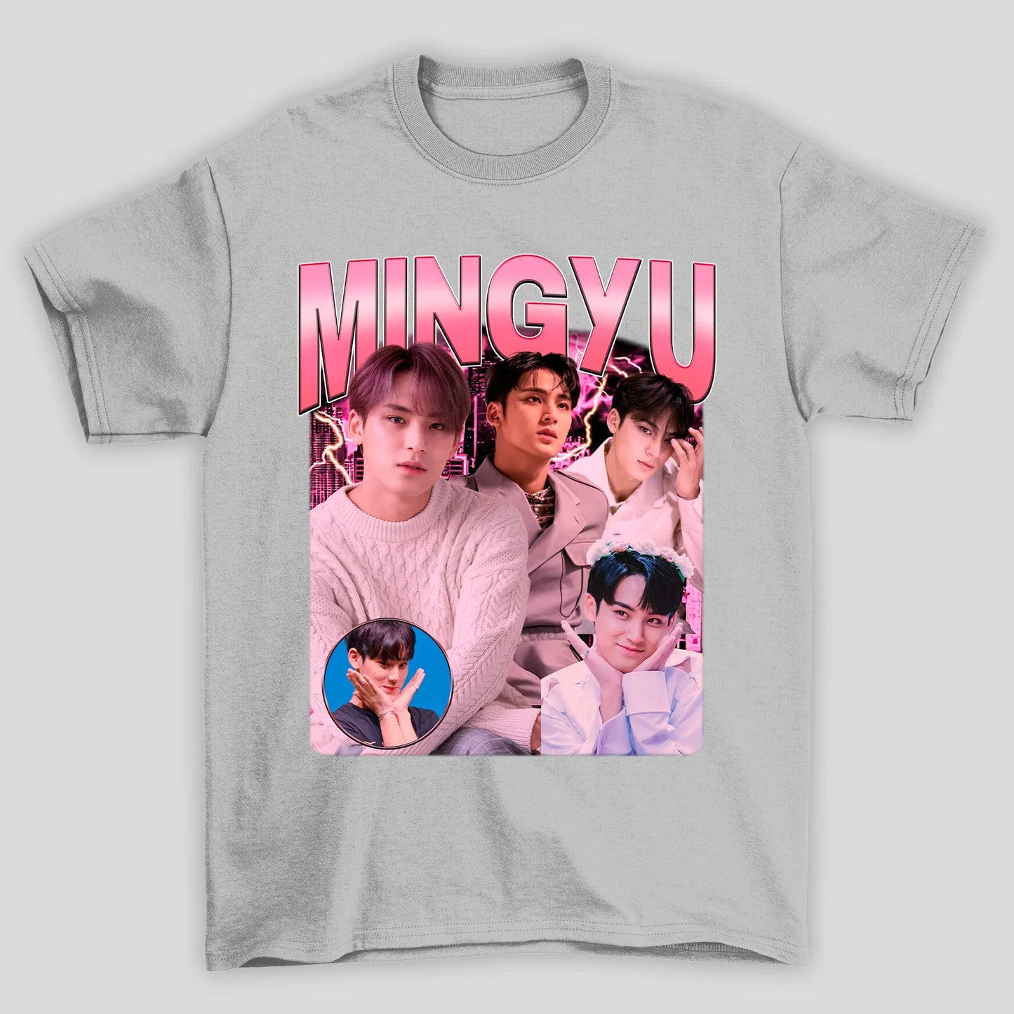 Camiseta Básica Seventeen Mingyu