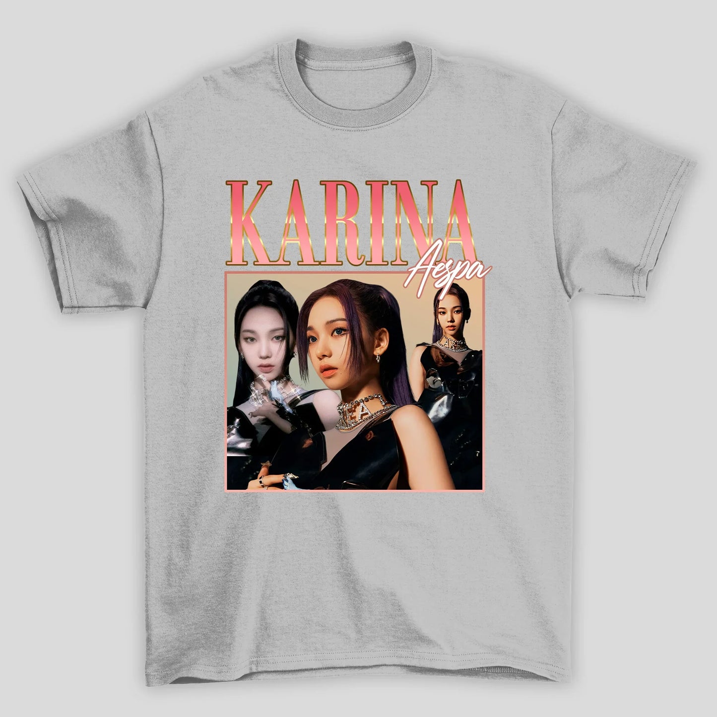 Camiseta Básica Aespa Karina Graphic