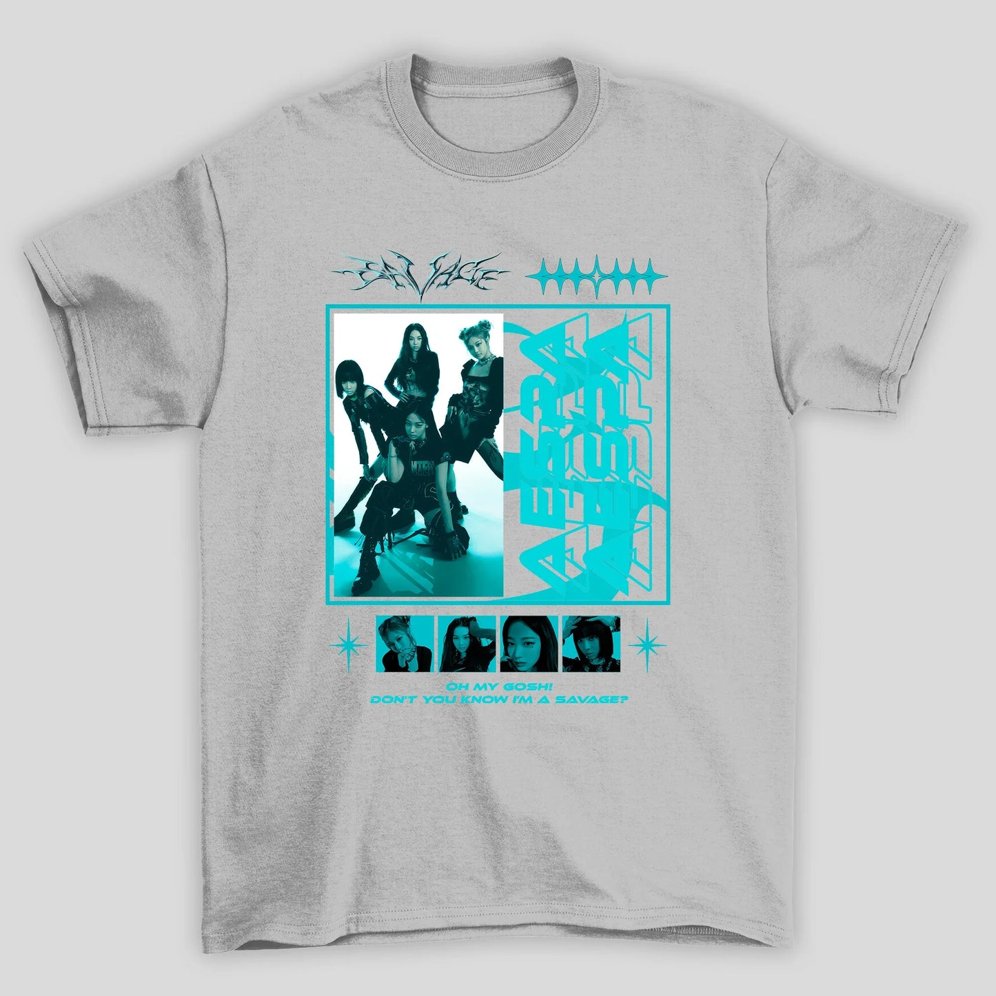 Camiseta Básica Aespa Savage