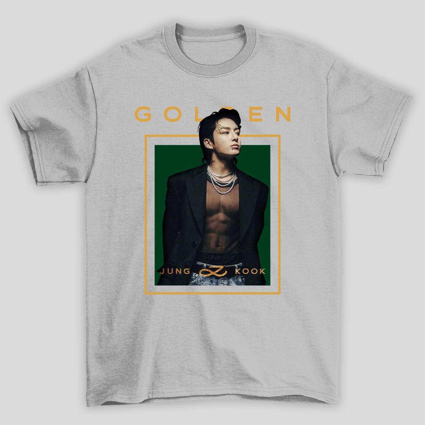 Camiseta Básica BTS Jungkook Kpop Merch