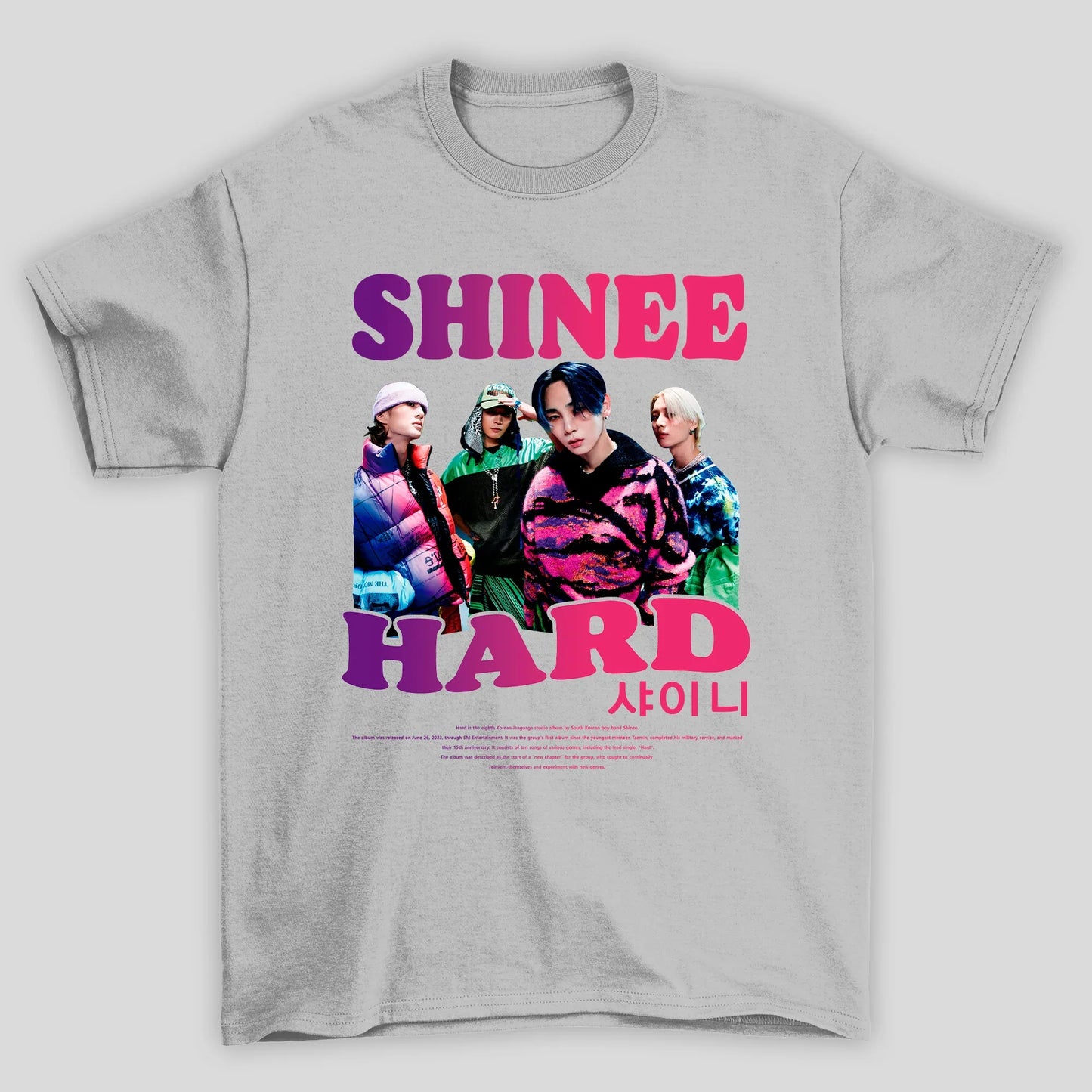 Camiseta Básica Taemin Shinee Hard