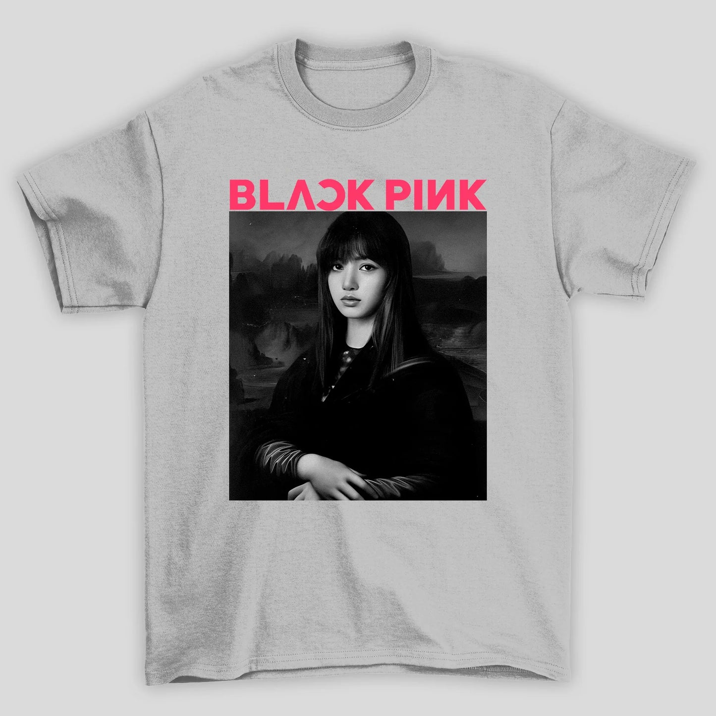 Camiseta Básica MonaLisa Blackpink
