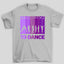 Camiseta Básica BTS Permission To Dance- cinza