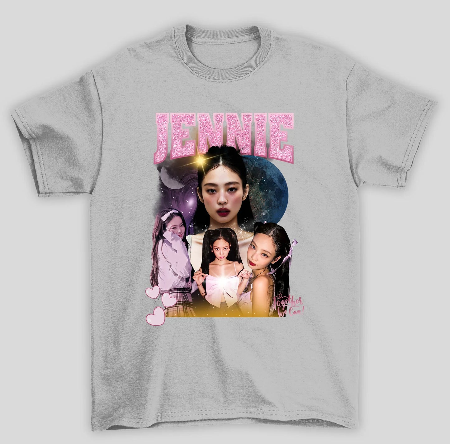 Camiseta Básica Jennie Together We Can
