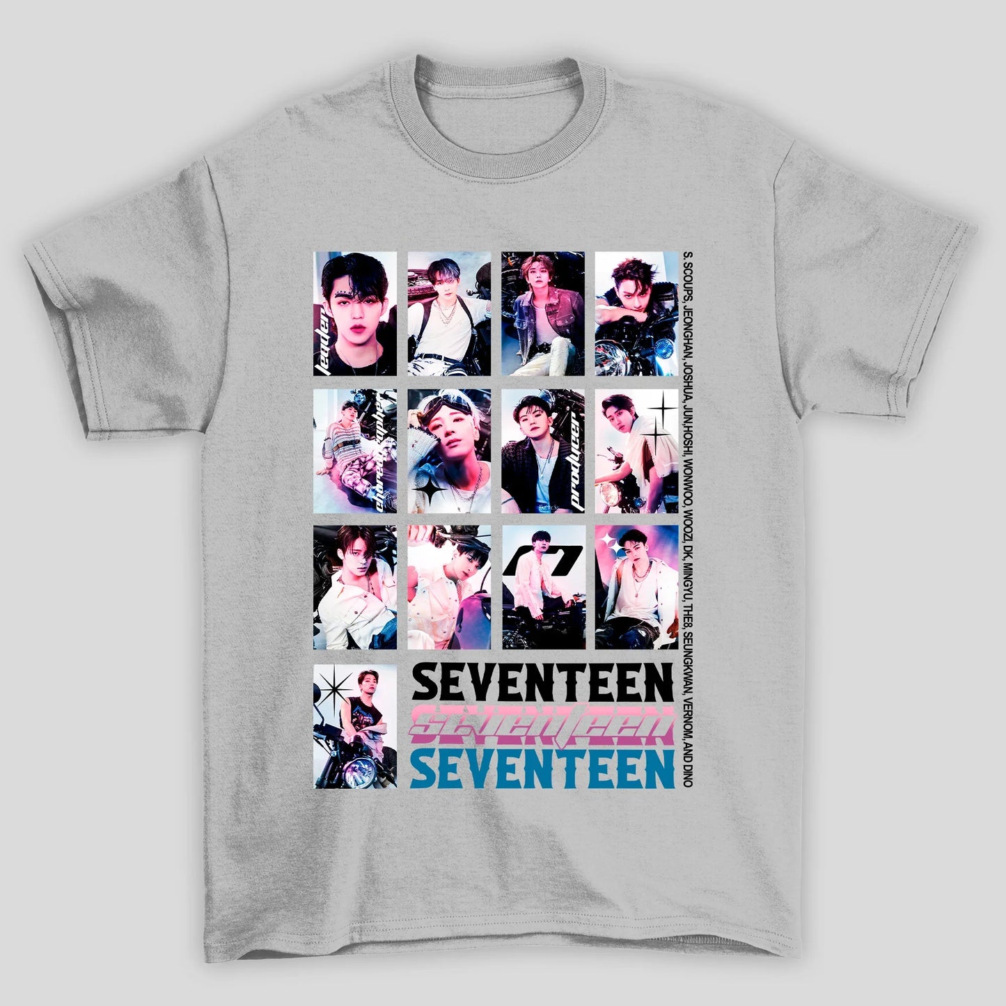 Camiseta Básica Seventeen Be The Sun Tour